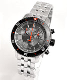 Tissot PRS 200 Chronograph Grey Dial Silver Steel Strap Watch For Men - T067.417.21.051.00