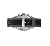 Emporio Armani Sportivo Black Dial Two Tone Ceramic Bracelet Watch For Men - AR5866