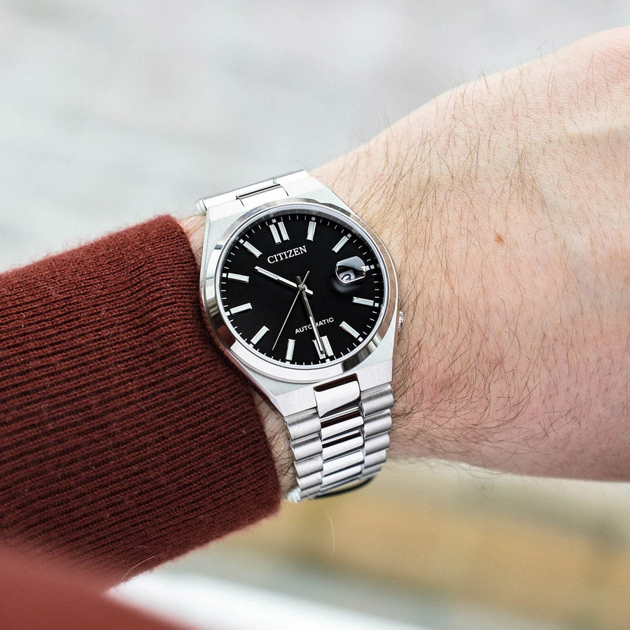 Citizen Tsuyosa Automatic Black Watch on Wrist