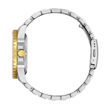 Citizen Mechanical Automatic Blue Dial Two Tone Steel Strap Watch for Men - NJ0174-82L