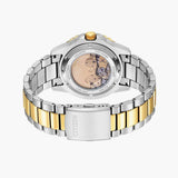 Citizen Mechanical Automatic Blue Dial Two Tone Steel Strap Watch for Men - NJ0174-82L