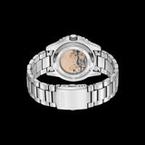 Citizen Mechanical Automatic Turquoise Dial Silver Steel Strap Watch for Men - NJ0170-83X