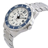 Citizen Mechanical Automatic White Dial Silver Steel Strap Watch for Men - NJ0171-81A
