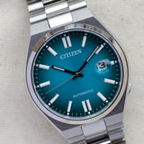 Citizen Tsuyosa Automatic Blue Dial Silver Steel Strap Watch For Men - NJ0151-88X