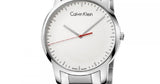 Calvin Klein City Quartz White Dial Silver Steel Strap Watch for Men - K2G2G1Z6