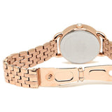 Coach Delancey Mother of Pearl White Dial Rose Gold Steel Strap Watch for Women - 14502479