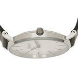 Coach Perry White Dial Black Leather Strap Watch for Women - 14503115