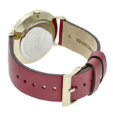 Coach Perry Red Dial Red Leather Strap Watch for Women - 14503722