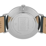 Coach Charles Grey Dial Black Leather Strap Watch for Men - 14602150
