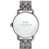 Coach Delancey Black Dial Black Steel Strap Watch For Women - 14502812