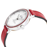 Coach Delancey White Dial Red Leather Strap Watch for Women - 14502878