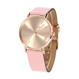 Coach Delancey Gold Dial Pink Leather Strap Watch for Women - 14503332
