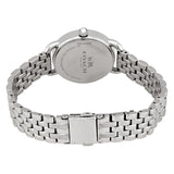 Coach Delancey Mother of Pearl Dial Silver Steel Strap Watch for Women - 14502477