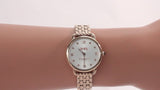 Coach Delancey White Dial Rose Gold Steel Strap Watch for Women - 14502783
