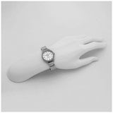 Coach Delancey White Dial Silver Steel Strap Watch for Women - 14502353