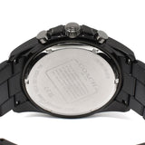 Coach Kent Chronograph Black Dial Black Steel Strap Watch for Men - 14602554