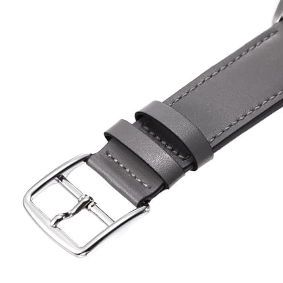 Coach Kent Grey Dial Grey Leather Strap Watch for Men - 14602561