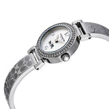 Coach Madison White Dial Silver Steel Strap Watch for Women - 14502201