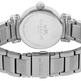 Coach Madison White Dial Silver Steel Strap Watch for Women - 14502394