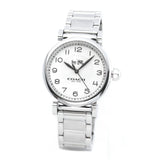 Coach Madison White Dial Silver Steel Strap Watch for Women - 14502394