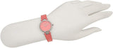 Coach Park Pink Dial Pink Leather Strap Watch for Women - 14503536