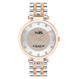 Coach Park Silver Dial Two Tone Steel Strap Watch for Women - 14503644
