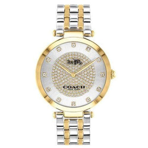 Coach Park Silver Dial Two Tone Steel Strap Watch for Women - 14503645