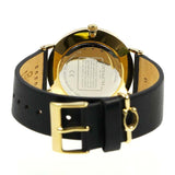 Coach Perry Black Dial Black Leather Strap Watch for Women - 14503333-C