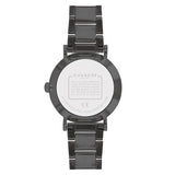 Coach Perry Black Ion Plated Dial Black Steel Strap Watch for Women - 14503641