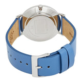 Coach Perry Floral Blue Dial Blue Leather Strap Watch for Women - 14503294