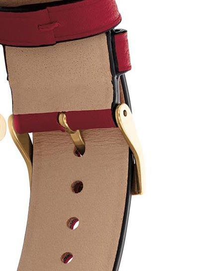 Coach Perry Red Dial Red Leather Strap Watch for Women - 14503852