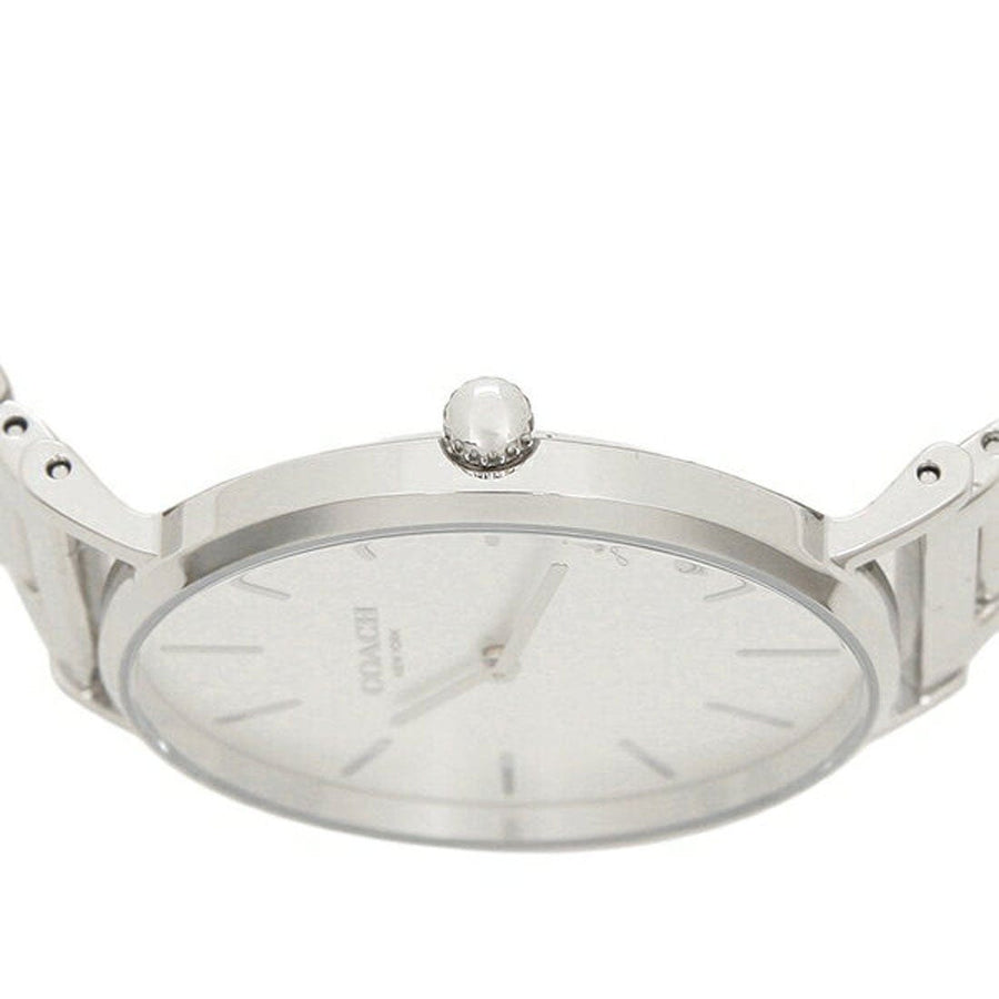 Coach Perry Silver Dial Silver Steel Strap Watch for Women - 14503344