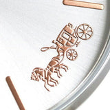 Coach Perry White Dial White Leather Strap Watch for Women - 14503117