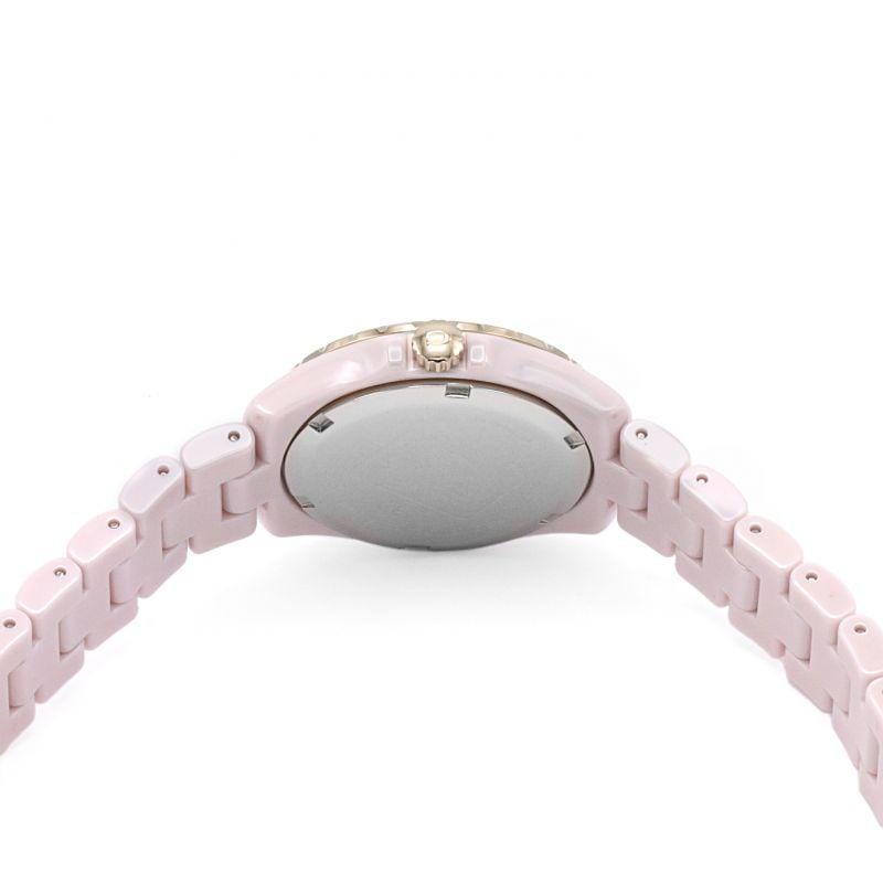 Coach Preston Pink Dial Pink Steel Strap Watch for Women - 14503465