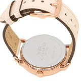 Coach Delancey White Dial White Leather Strap Watch for Women - 14502716