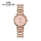 Coach Sports Rose Gold Dial Rose Gold Steel Strap Watch for Women - 14502200