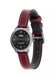 Coach Delancey Black Dial Brown Leather Strap Watch for Women - 14502792