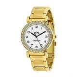 Coach Madison White Dial Gold Steel Strap Watch for Women - 14502397