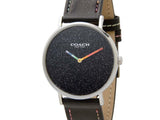 Coach Perry Black Dial Black Leather Strap Watch for Women - 14503033