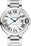 Cartier Ballon Bleu De Cartier Silver Dial Silver Steel Strap Watch for Women - WSBB0048