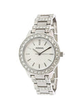 Fossil Jesse White Dial Silver Steel Strap Watch for Women - ES2362