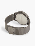 Calvin Klein Minimal Grey Dial Grey Mesh Bracelet Watch for Men - K3M517P4