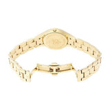 Calvin Klein Simplicity White Dial Gold Steel Strap Watch for Women - K4323212