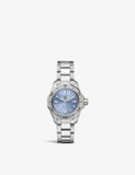 Tag Heuer Aquaracer Professional 200 Quartz Blue Dial Silver Steel Strap Watch for Women - WBP1415.BA0622