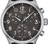 Tissot Chrono XL Vintage Quartz Black Dial Black Leather Strap Watch For Men - T116.617.16.062.00