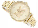 Michael Kors Sofie Quartz Gold Dial Gold Steel Strap Watch For Women - MK4334