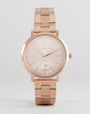 Michael Kors Jaryn Quartz Rose Gold Dial Rose Gold Steel Strap Watch For Women - MK3501