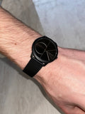 Calvin Klein Minimal Black Dial Black Mesh Bracelet Watch for Men - K3M5145X