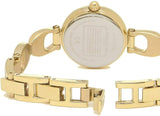 Coach Park Diamonds Gold Dial Gold Steel Strap Watch for Women - 14503171