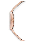 Swarovski Cosmopolitan Diamond Powder Silver Dial Rose Gold Steel Strap Watch for Women - 5517803